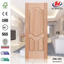 18MM Deep Groove Of Red Walnut Molded With High Quality Door Skin